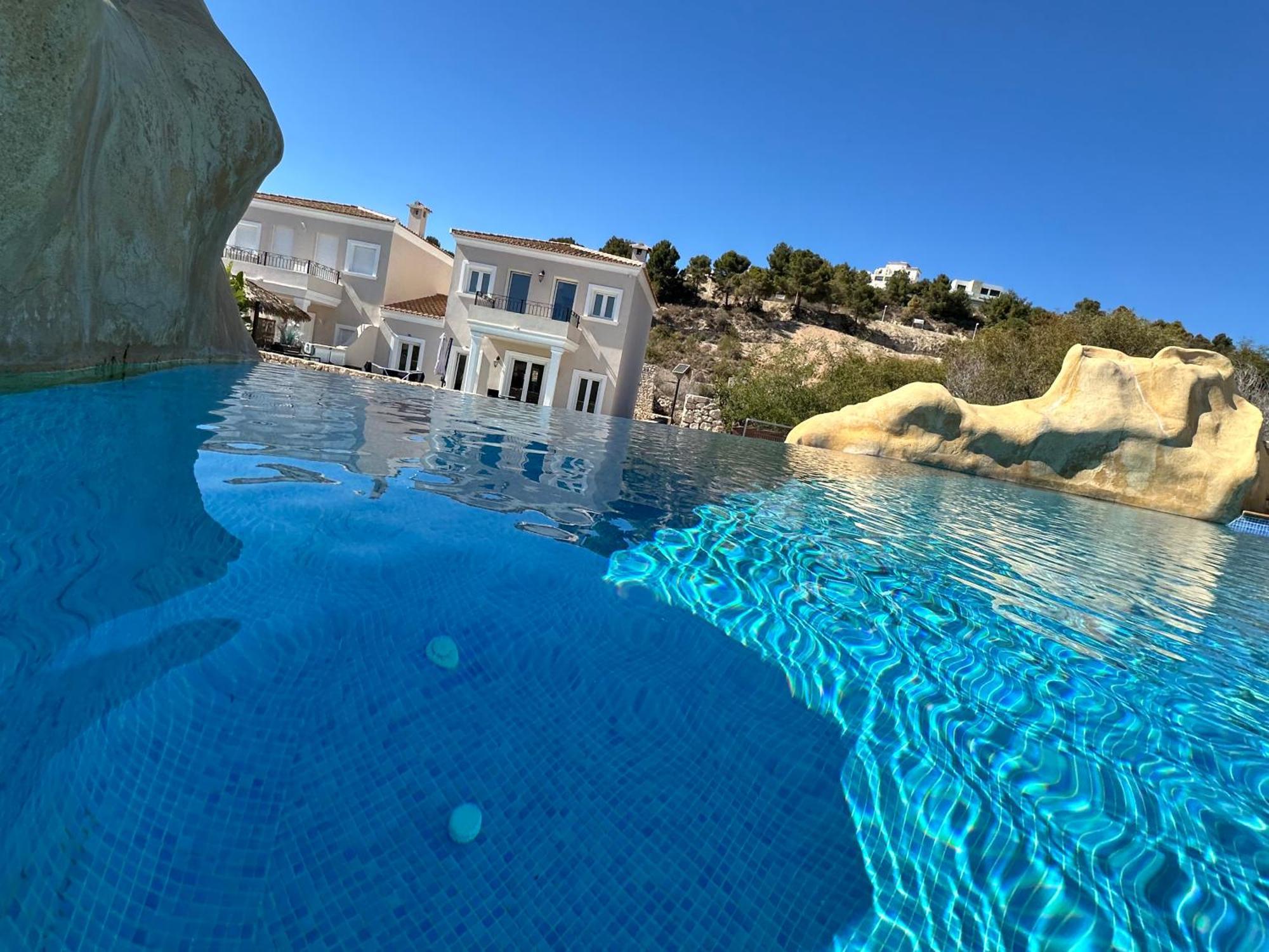 Villa Cala-Azul Y Jacuzzi Calp Exterior foto
